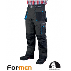 Spodnie do pasa ochronne ocieplane